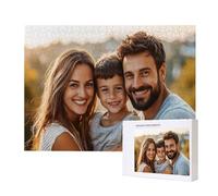 Puzzle de Foto Personalizado para Amor y Familia - Recuerdo Inolvidable para Mascotas, Aniversario y San Valentín - Puzzle Personalizado con Tus Mejores Fotos, 3000 Piezas j-127
