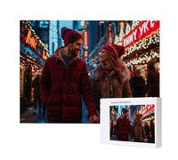 Puzzle de Foto Personalizado para Amor y Familia - Recuerdo Inolvidable para Mascotas, Aniversario y San Valentín - Puzzle Personalizado con Tus Mejores Fotos, 1500 Piezas j-43