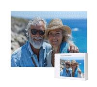 Puzzle de Foto Personalizado para Amor y Familia - Recuerdo Inolvidable para Mascotas, Aniversario y San Valentín - Puzzle Personalizado con Tus Mejores Fotos, 1500 Piezas j-83