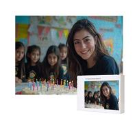 Puzzle de Foto Personalizado para Amor y Familia - Recuerdo Inolvidable para Mascotas, Aniversario y San Valentín - Puzzle Personalizado con Tus Mejores Fotos, 1500 Piezas j-189