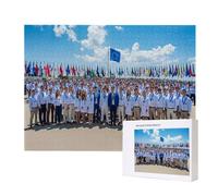 Puzzle de Foto Personalizado para Amor y Familia - Recuerdo Inolvidable para Mascotas, Aniversario y San Valentín - Puzzle Personalizado con Tus Mejores Fotos, 1500 Piezas j-69