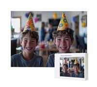 Puzzle de Foto Personalizado para Amor y Familia - Recuerdo Inolvidable para Mascotas, Aniversario y San Valentín - Puzzle Personalizado con Tus Mejores Fotos, 3000 Piezas j-97