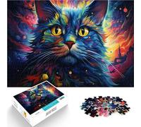 Puzzle de gato de 1000 piezas Jigsaw Puzzle 10.27 in x 14.96 in Cardboard Puzzles Suitable for Adults and Children 14 and up Difficult Hard Jigsaw Puzzles for Women Men