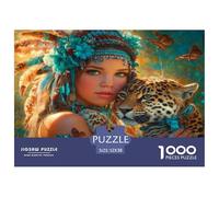 Puzzle De Indiana 1000 Piezas para La Familia - Tiempo De Calidad Y Diversión 52x38cm/1000pcs