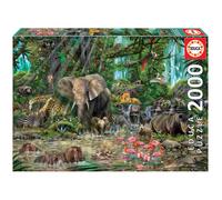 Puzzle de la jungla africana de Educa, 2000 piezas