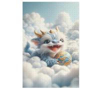 Puzzle de madera, 1000 piezas, bonito rompecabezas de dragón, adultos y niños, lo mejor para la colección de juegos familiares (78 x 53 cm)