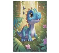 Puzzle de madera, 1000 piezas, puzles de dinosaurios, adultos y niños, lo mejor para la colección de juegos familiares (78 x 53 cm)