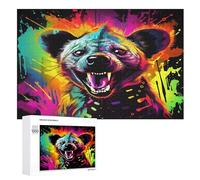 Puzzle de madera, 1000 piezas, puzles de hiena para adultos y niños, lo mejor para la colección de juegos familiares (75 x 50 cm)