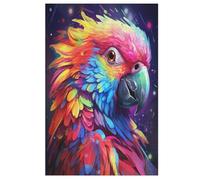 Puzzle de madera, 1000 piezas, puzles de loros, adultos y niños, lo mejor para la colección de juegos familiares (78 x 53 cm)