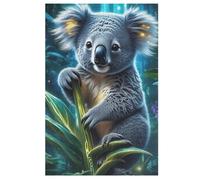 Puzzle de madera, 1000 piezas, puzles Koala para adultos y niños, lo mejor para la colección de juegos familiares (78 x 53 cm)