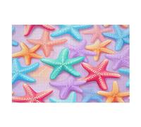 Puzzle de madera de 1000 piezas, diseño de pez estrella, regalo para adultos, juego familiar, actividad desafiante, (75 x 50 cm)