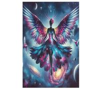 Puzzle de madera de elfos coloridos, 1000 piezas, para adultos y niños, rompecabezas imposibles, juego de habilidad para toda la familia (78 x 53 cm)