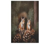 Puzzle de madera de mofeta de 1000 piezas, para adultos, juguete educativo clásico, juego educativo para niños, rompecabezas desafiante (78 x 53 cm)