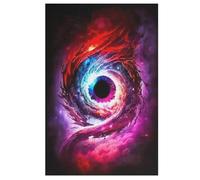 Puzzle de madera de ojo de Dios para adultos, adolescentes, reduce el estrés, rompecabezas familiar, póster de 1000 piezas, juego educativo para niños (78 x 53 cm)