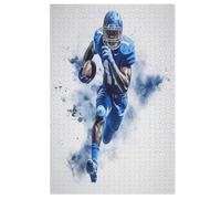 Puzzle de madera de rugby para adultos, adolescentes, aliviar el estrés, rompecabezas familiar, póster de 1000 piezas, juego educativo para niños, 78 x 53 cm