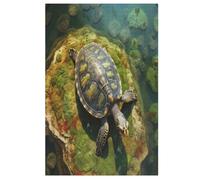 Puzzle de madera de tortuga marina, 1000 piezas, para adultos y niños a partir de 12 años, gran regalo para adultos (78 x 53 cm)