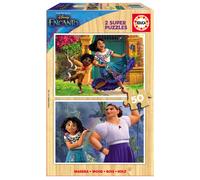 Puzzle de madera EDUCA - 2x50 piezas - Encanto Disney Pixar - Morado - Tema dibujos animados y comics