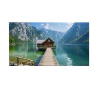 Puzzle de Madera para Adultos 1312 Piezas - Paisaje del Muelle, Obra de Arte de Juego de Rompecabezas para Adultos, Puzzle de Impresión de Alta Definición Multicolor, Pasatiempo Creativo Regalo b-652