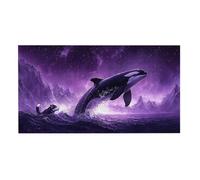 Puzzle de Madera para Adultos 1312 Piezas - Perro Orca, Obra de Arte de Juego de Rompecabezas para Adultos, Puzzle de Impresión de Alta Definición Multicolor, Pasatiempo Creativo Regalo b-399