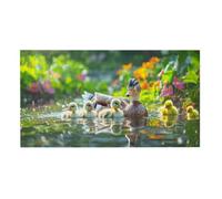 Puzzle de Madera para Adultos 2444 Piezas - Grupo de Patos del Lago, Obra de Arte de Juego de Rompecabezas para Adultos, Puzzle de Impresión de Alta Definición, Pasatiempo Creativo Regalo b-385