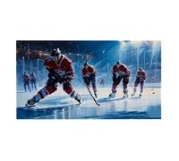 Puzzle de Madera para Adultos 2444 Piezas - Jugador de Hockey sobre Hielo, Obra de Arte de Juego de Rompecabezas para Adultos, Puzzle de Impresión de Alta Definición, Pasatiempo Creativo Regalo b-38