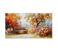 Puzzle de Madera para Adultos 2444 Piezas - Paisaje del Parque, Obra de Arte de Juego de Rompecabezas para Adultos, Puzzle de Impresión de Alta Definición Multicolor, Pasatiempo Creativo Regalo b-265