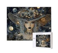 Puzzle de Madera para Adultos 4000 Piezas - Universo Bruja, Obra de Arte de Juego de Rompecabezas para Adultos, Puzzle de Impresión de Alta Definición Multicolor, Pasatiempo Creativo Regalo d-915