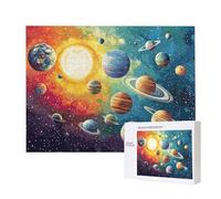 Puzzle de Madera para Adultos 4000 Piezas - Universo Galaxias, Obra de Arte de Juego de Rompecabezas para Adultos, Puzzle de Impresión de Alta Definición Multicolor, Pasatiempo Creativo Regalo d-917