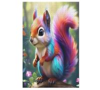 Puzzle de mofeta animal para adultos, 1000 piezas, rompecabezas de madera, rompecabezas para niños, juego de descompresión, puzzle de juguete (78 x 53 cm)