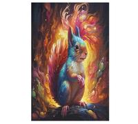 Puzzle de mofeta de 1000 piezas, puzle de madera para adultos y niños, rompecabezas imposible, juego de habilidad para toda la familia (78 x 53 cm)