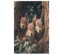 Puzzle de mofeta para adultos, 1000 piezas, rompecabezas de madera, rompecabezas para niños, juego de descompresión, puzzle de juguete (78 x 53 cm)