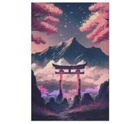 Puzzle de montaña de los sueños, 1000 piezas, para adultos, diversión para toda la familia, puzles de madera para niños y adultos, difícil (78 x 53 cm)