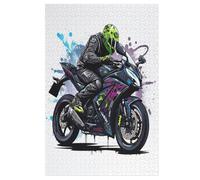 Puzzle de moto para adultos, 1000 piezas, rompecabezas de madera, rompecabezas para niños, juego de descompresión, puzzle de juguete 78 × 53 cm