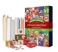 Puzzle de Navidad Jigsaw | Puzzle Holiday Jigsaw Puzzles 1000 Pieces, Fun Countdown Calendar Puzzles 2024 Christmas Jigsaw Puzzles for Lovers Families