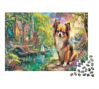 Puzzle de Papel de 1000 Piezas para Adultos Educativo Rompecabezas de Paisaje Asombroso para Entrenamiento Mental y Alivio del Estrés 70x50cm/1000pcs