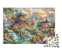 Puzzle de Paraíso Oriental 1000 Piezas Rompecabezas Noche en París Puzzle Sostenible para Adultos Gran Regalo para Adultos Desafiante Desafiante y Estimulante para la Mente 70x50cm/1000 Piezas