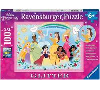 Puzzle De Princesas Disney Glitter 100 Piezas XXL