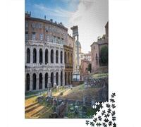 Puzzle De Roma 1000 Piezas para La Familia - Tiempo De Calidad Y Diversión, Fabricado En Cartón Ecológico De Gran Resistencia 38x26cm/1000pcs
