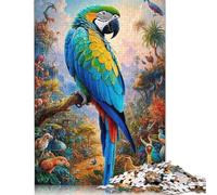 Puzzle del pappagallo incantato per adulti e adolescenti, 500 pezzi, Puzzle per adulti, gioco Educativo, sfida, giocattolo, 500 pezzi (52x38 cm)