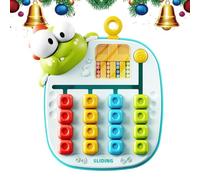 `Puzzle Deslizante Juguete de Lógica y Educación Temprana de 4 Colores | Juguete de Puzzle con Animales de Dibujos Animados para Emparejar Colores para niños y niñas, viajes, cumpleaños, reunión f