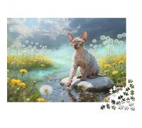 Puzzle Devon Rex 1000 Piezas - para Adultos Y Niños Puzzles, Desafío Mental, Diversión Y Aprendizaje Decorativo, Regalo Original 38x26cm/1000pcs