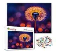 Puzzle Diente de León Puzzle 1000 Piezas Paisaje, Rompecabezas Imposible Desafiante, Adultos Jigsaw, Juegos de Rompecabezas para Toda la Familia con Reducción de Presión, Regalos para Mujeres A-4