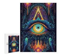 Puzzle difícil para adultos, 500 piezas, ojo de The Universe, 8 rompecabezas, decoración de pared, decoración de pared, regalo de cumpleaños, regalos, 500 unidades