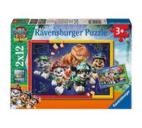 Puzzle Dino Movie Patrulla Canina Paw Patrol 2x12pzs