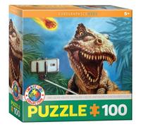 Puzzle - Dinosaurio Selfie - 100 Piezas