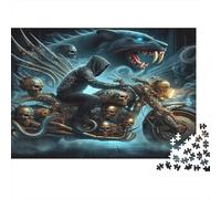 Puzzle Dinosaurios 1000 Piezas Papel Adultos Relajación Juego en Familia 38x26cm/1000pcs