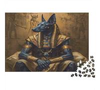 Puzzle Dios Egipcio Antiguo De 1000 Piezas Interesante Rompecabezas Adultos De 1000 Piezas Obra De Arte Regalo 52x38cm/1000pcs