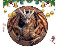 Puzzle Dragon de Madera - Juego educativo y creativo de 150 piezas | Puzzle Animal mecánico, Juguete educativo para adultos y, Regalo de Navidad y Año Nuevo