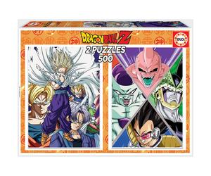 Puzzle EDUCA 2x500 Piezas, Dragon Ball
