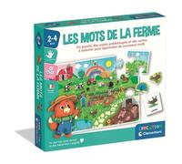 Puzzle educativo Clementoni Les Mots de la Ferme 12 piezas maxi tarjetas táctiles